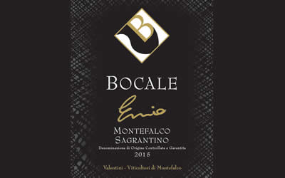 “ENNIO” 2015 BOCALE LAUNCHES ITS NEW SAGRANTINO